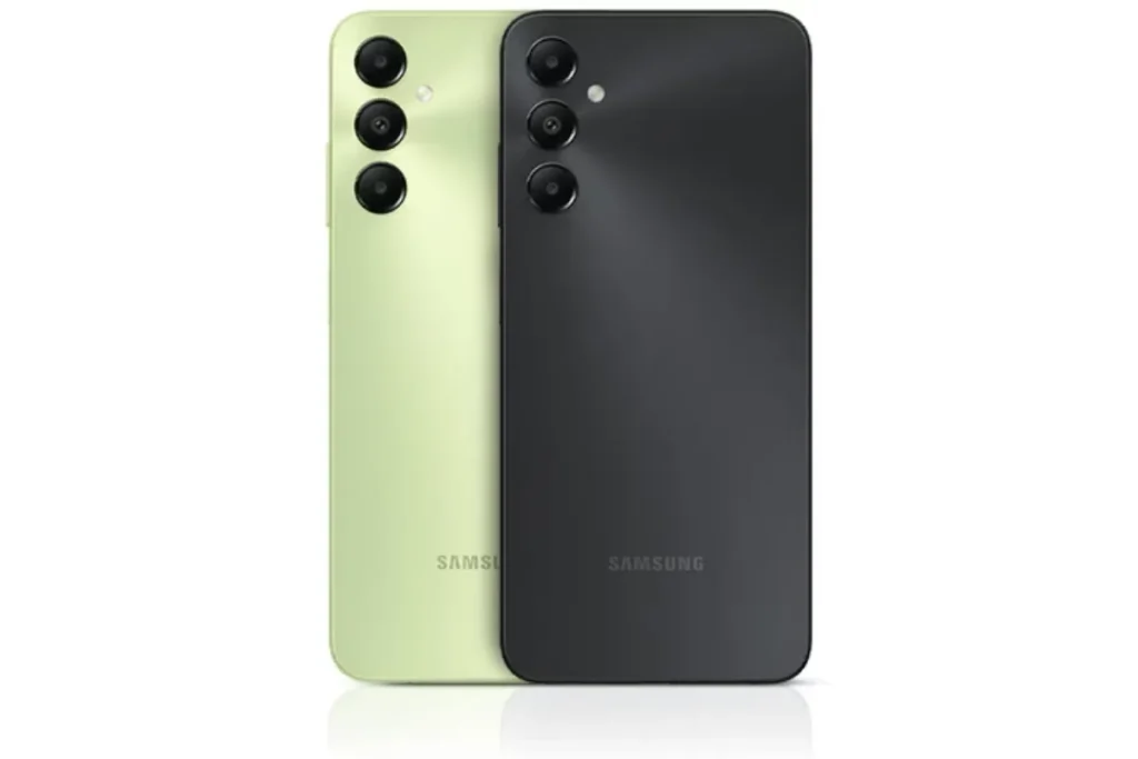 Imagem ilustrativa dos smartphones da Samsung.