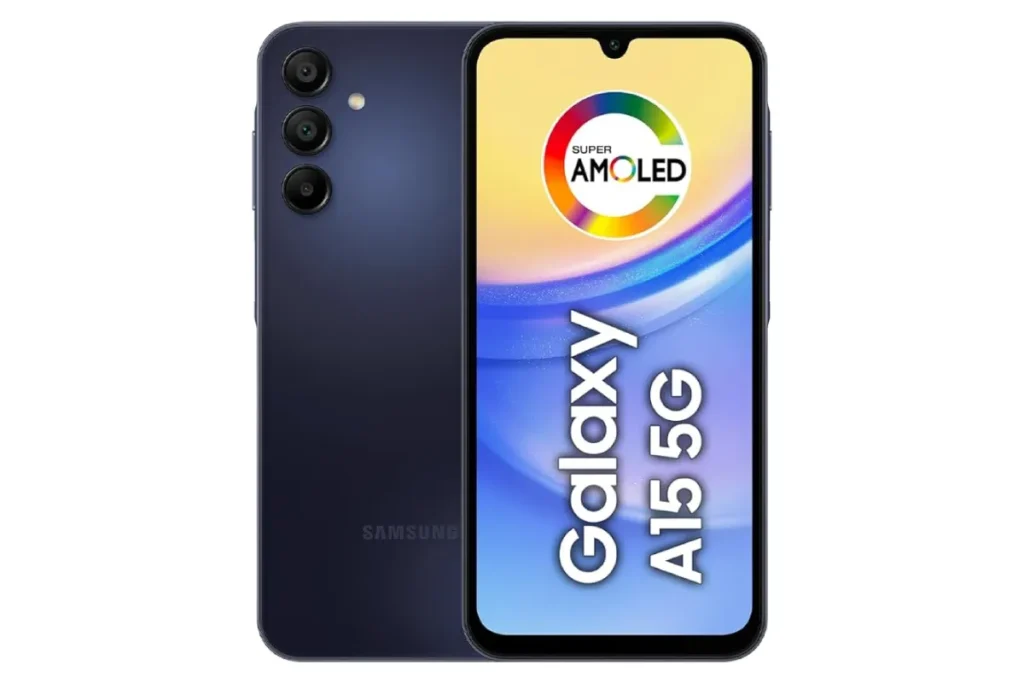 Imagem oficial do Galaxy A15 5G.