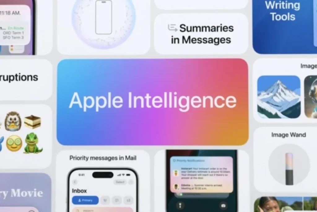 Inteligência Artificial da Apple.