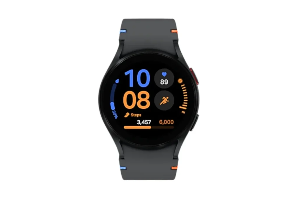 Design do Galaxy Watch FE.