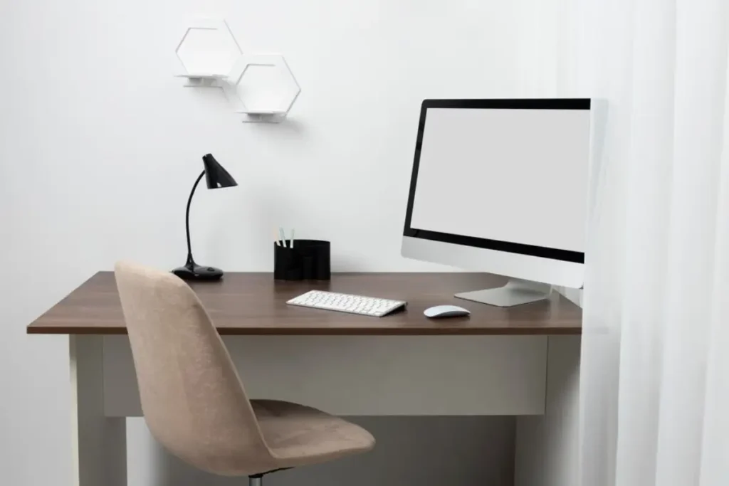 Local dedicado para trabalho home office.