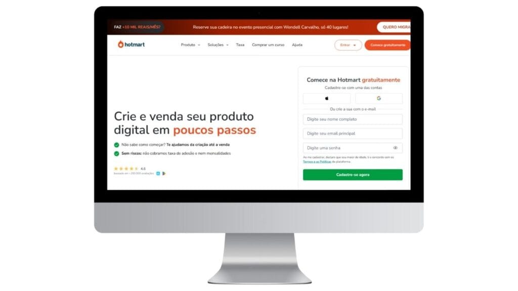 Sites para ganhar dinheiro: Hotmart