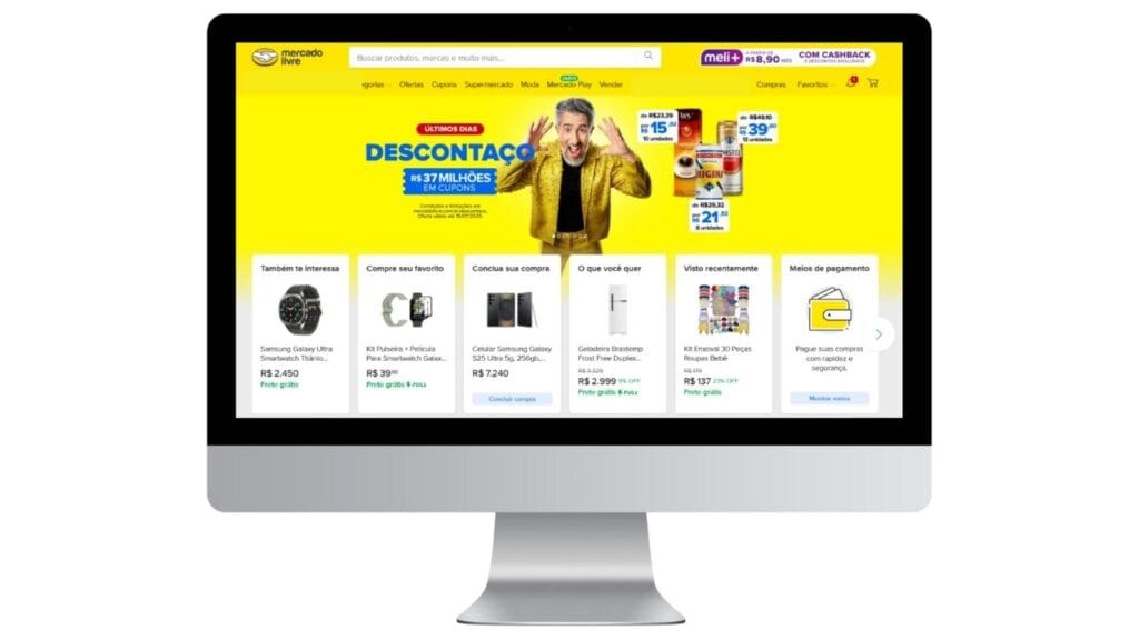 Sites para ganhar dinheiro: Mercado Livre