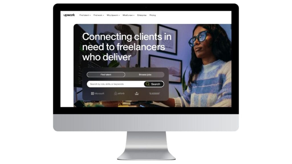Sites para ganhar dinheiro: Upwork