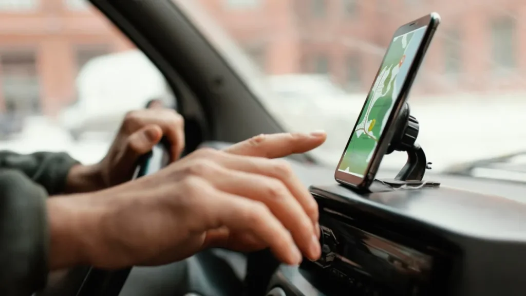 Trabalho como motorista de app