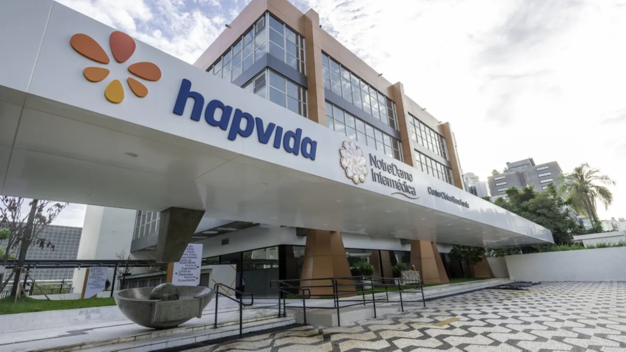 Hapvida (HAPV3) Despenca